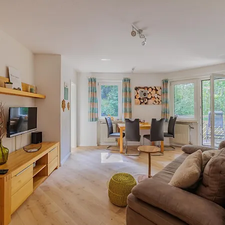 Baechle Im Wanderparadies Balkon Mit Blick Auf Den Bach Sauna Im Haus Tiefgarage E-ladestation Lägenhet Todtnauberg